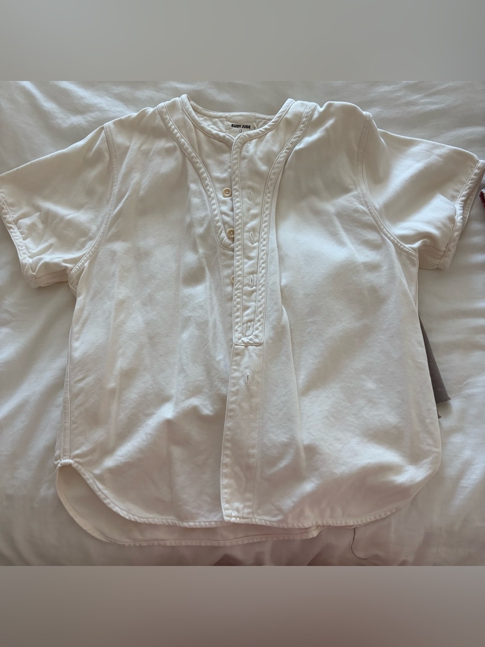 Rudy Jude Baseball Tee Top Salt M EUC